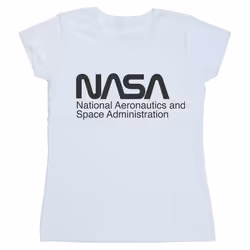 NASA - T-shirt - Femme (Blanc)