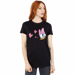 Disney - T-shirt - Femme (Noir)