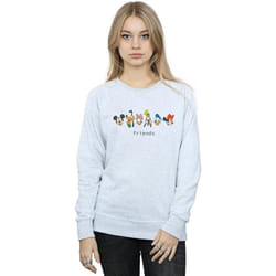 Disney - Sweat MICKEY MOUSE AND FRIENDS - Femme (Gris chiné)
