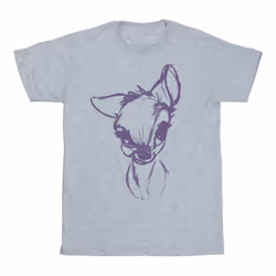 Disney - T-shirt MOOD - Fille (Gris chiné)