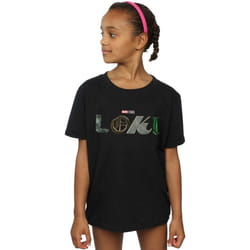 Marvel - T-shirt - Fille (Noir)