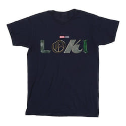 Marvel - T-shirt - Fille (Bleu marine)