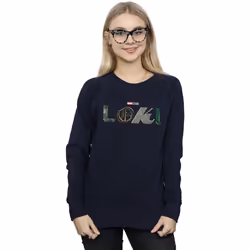 Marvel - Sweat - Femme (Bleu marine)