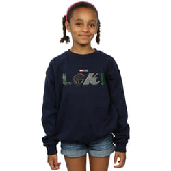 Marvel - Sweat - Fille (Bleu marine)