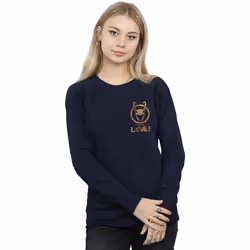 Marvel - Sweat - Femme (Bleu marine)
