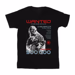 Star Wars - T-shirt WANTED - Homme (Noir)