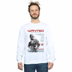 Star Wars - Sweat WANTED - Homme (Blanc)
