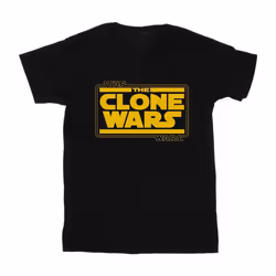 Star Wars - T-shirt CLONE WARS - Garçon (Noir)