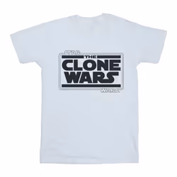 Star Wars - T-shirt CLONE WARS - Garçon (Blanc)