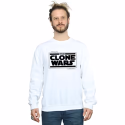 Star Wars - Sweat CLONE WARS - Homme (Blanc)