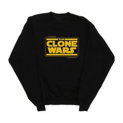Star Wars - Sweat CLONE WARS - Garçon (Noir)