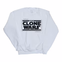 Star Wars - Sweat CLONE WARS - Garçon (Blanc)