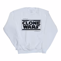 Star Wars - Sweat CLONE WARS - Garçon (Blanc)