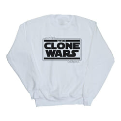 Star Wars - Sweat CLONE WARS - Garçon (Blanc)