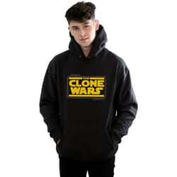 Star Wars - Sweat à capuche CLONE WARS - Homme (Noir)