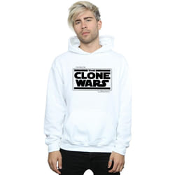 Star Wars - Sweat à capuche CLONE WARS - Homme (Blanc)
