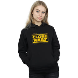 Star Wars - Sweat à capuche CLONE WARS - Femme (Noir)