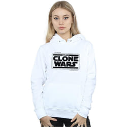 Star Wars - Sweat à capuche CLONE WARS - Femme (Blanc)