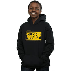 Star Wars - Sweat à capuche CLONE WARS - Garçon (Noir)