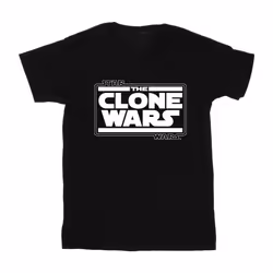 Star Wars - T-shirt CLONE WARS - Garçon (Noir)