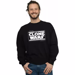 Star Wars - Sweat CLONE WARS - Homme (Noir)