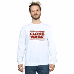 Star Wars - Sweat CLONE WARS - Homme (Blanc)