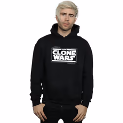 Star Wars - Sweat à capuche CLONE WARS - Homme (Noir)