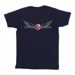 Marvel - T-shirt - Femme (Bleu marine)