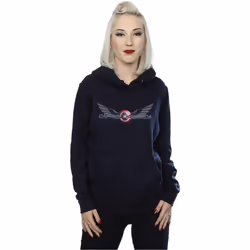 Marvel - Sweat à capuche - Femme (Bleu marine)