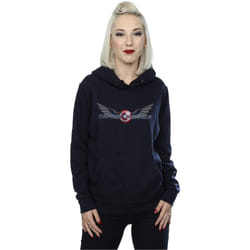 Marvel - Sweat à capuche - Femme (Bleu marine)