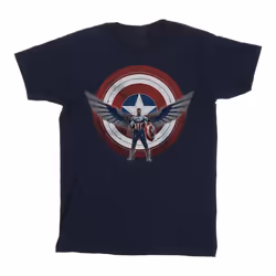 Marvel - T-shirt - Homme (Bleu marine)