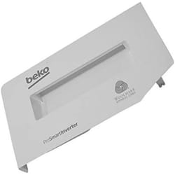 Couvercle avant tiroir lessive pour machine a laver Beko 2420709357