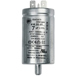 Condensateur 7uF pour seche-linge candy, haier, indesit, whirpool