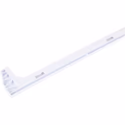 Profil Clayette en verre avant pour Réfrigérateur BEKO 4812260100. Dimensions : 450 x 60 mm.