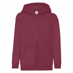 Fruit of the Loom - Veste à capuche - Enfant (Bordeaux)
