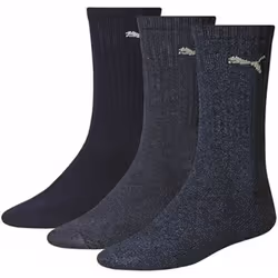 Puma - Chaussettes de sport CREW - Adulte (Bleu marine)