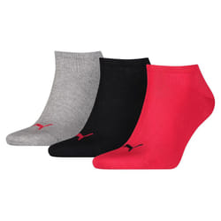 Puma - Chaussettes INVISIBLE - Adulte (Noir / Rouge / Gris)