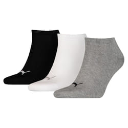 Puma - Chaussettes INVISIBLE - Adulte (Gris / blanc / noir)