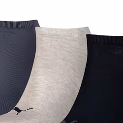 Puma - Chaussettes INVISIBLE - Adulte (Bleu marine / Gris clair / Noir)