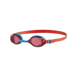 Speedo - Lunettes de natation JET - Enfant - Taille unique (Bleu / rouge)