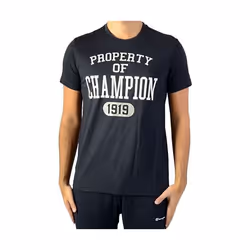 Champion - T-shirt PROPERTY OF CHAMPION - Homme (Bleu marine)