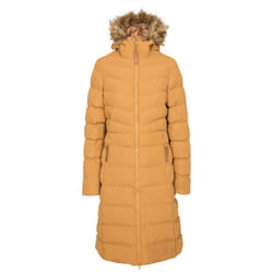 Trespass - Doudoune longue AUDREY - Femme (Beige foncé)