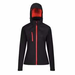 Regatta - Veste softshell VENTURER - Femme (Noir/rouge)