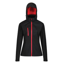 Regatta - Veste softshell VENTURER - Femme (Noir/rouge)