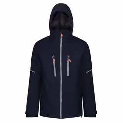 Regatta - Veste imperméable X-PRO MARAUDER - Homme (Bleu marine / gris)