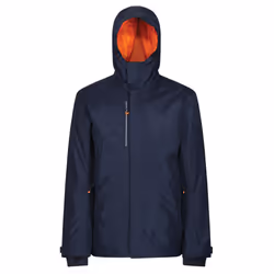 Regatta - Veste imperméable THERMOGEN - Homme (Bleu marine / Orange vif)