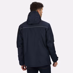 Regatta - Veste imperméable THERMOGEN - Homme (Bleu marine / Orange vif)