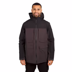 Trespass - Veste imperméable HEATHRACK - Homme (Gris foncé)