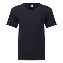 Fruit of the Loom - T-shirt ICONIC - Homme (Bleu marine)