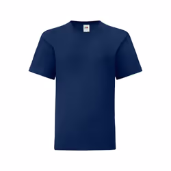 Fruit of the Loom - T-shirt ICONIC - Enfant (Bleu marine)